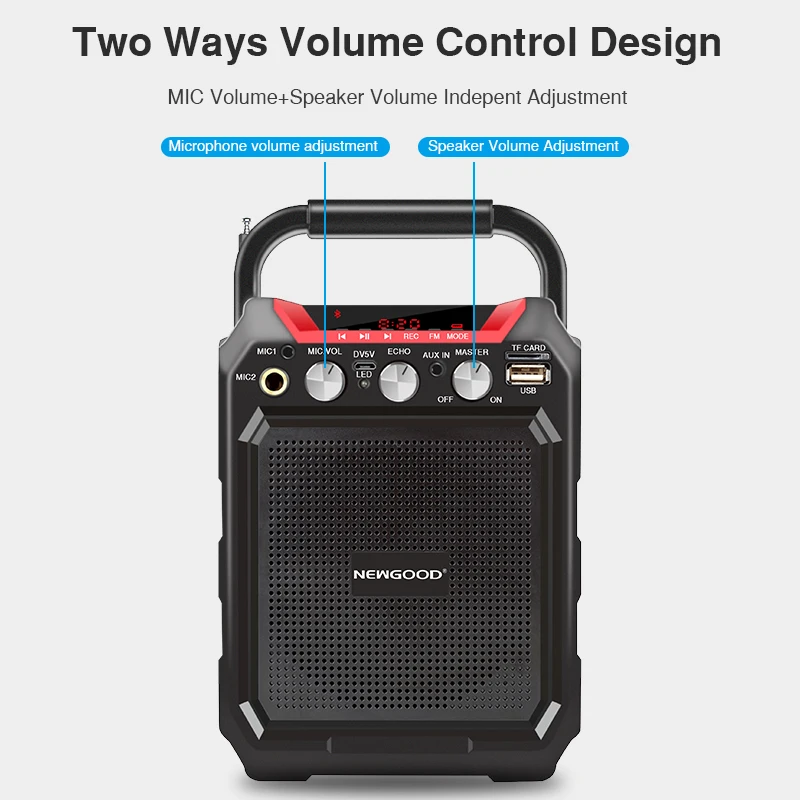 Bluetooth колонка сабвуфер тяжелые басы беспроводные портативные колонки бумбокс