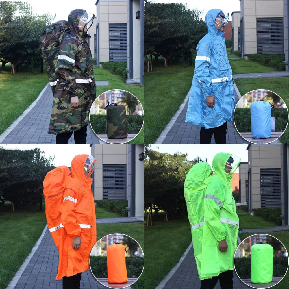 Открытый Велоспорт Туризм Кемпинг походный рюкзак дождевик цельный