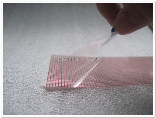 50 шт. Универсальный 7-дюймовый прозрачный протектор экрана с сеткой Защитная