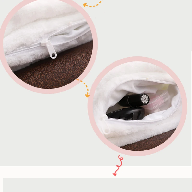 Плюшевый Рюкзак с животными сумка для девочек мини-кошелек малышей через плечо