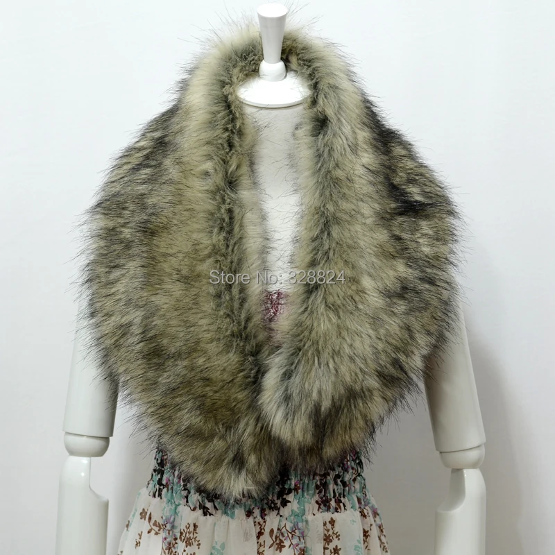 Many Colors women men's Winter collar faux fur false clothing scarf shawl |