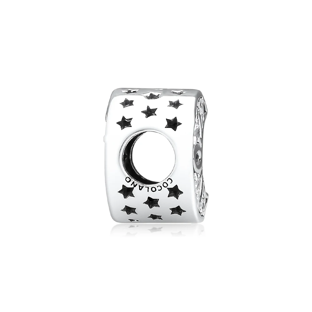 CKK Fit Pandora браслет луна и звезды бусины для Подвески для изготовления украшений Стерлинговое Серебро 925 шарик шарм Kralen
