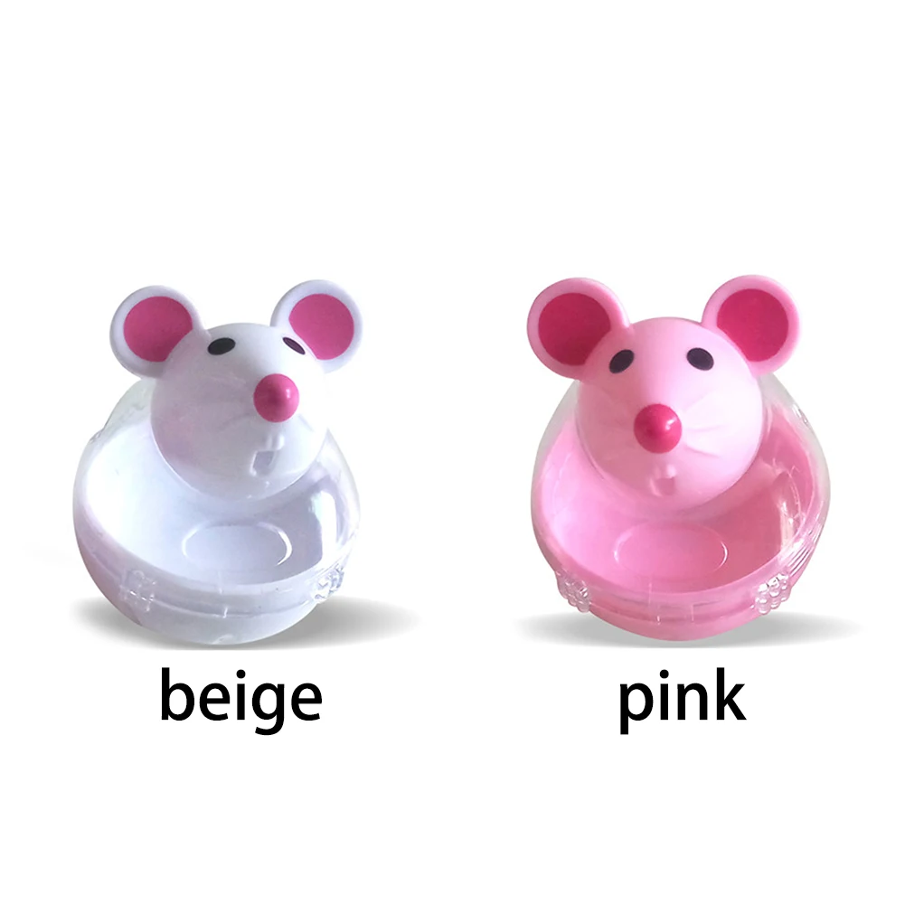 Новая игрушка Кормушка для домашних животных кошек забавная мышь протекающие