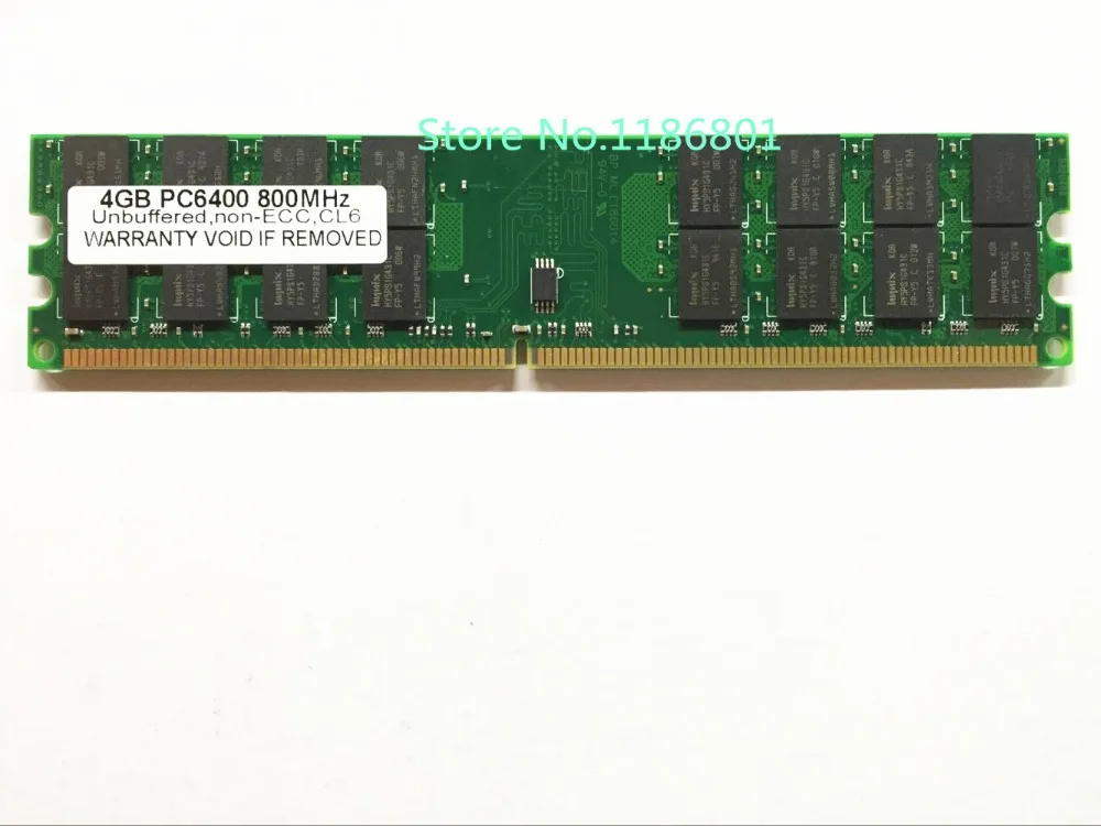 Новый 4 ГБ DDR2 PC2 6400 800 МГц DIMM RAM 240 pins только для совместимых систем AMD | Компьютеры и