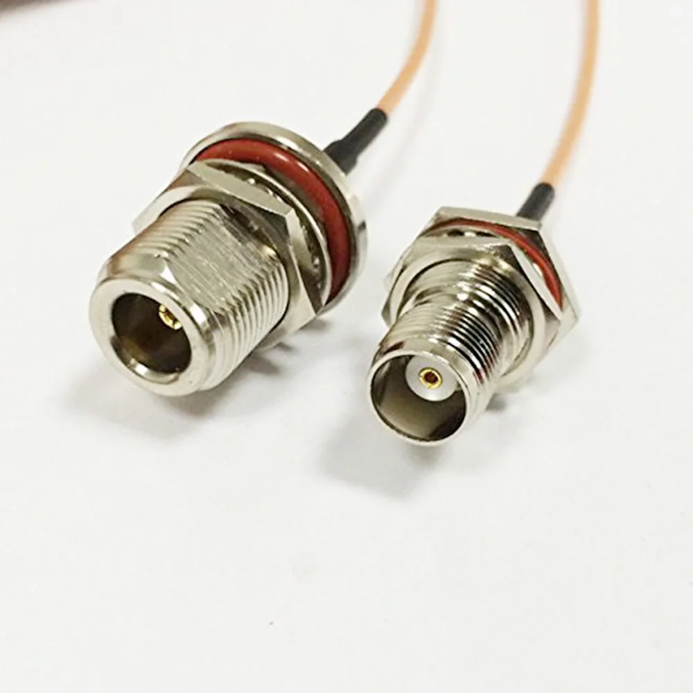 Кабель перемычки rf N Женский к TNC коаксиальный кабель расширение RG58/RG316/RG316D/RG174/LMR195