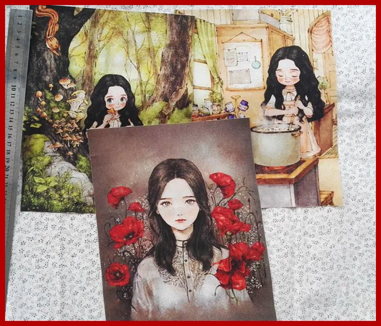 Горячая продажа 19*24 см рукоделие ткань тканевые салфетки трикотажные для шитья