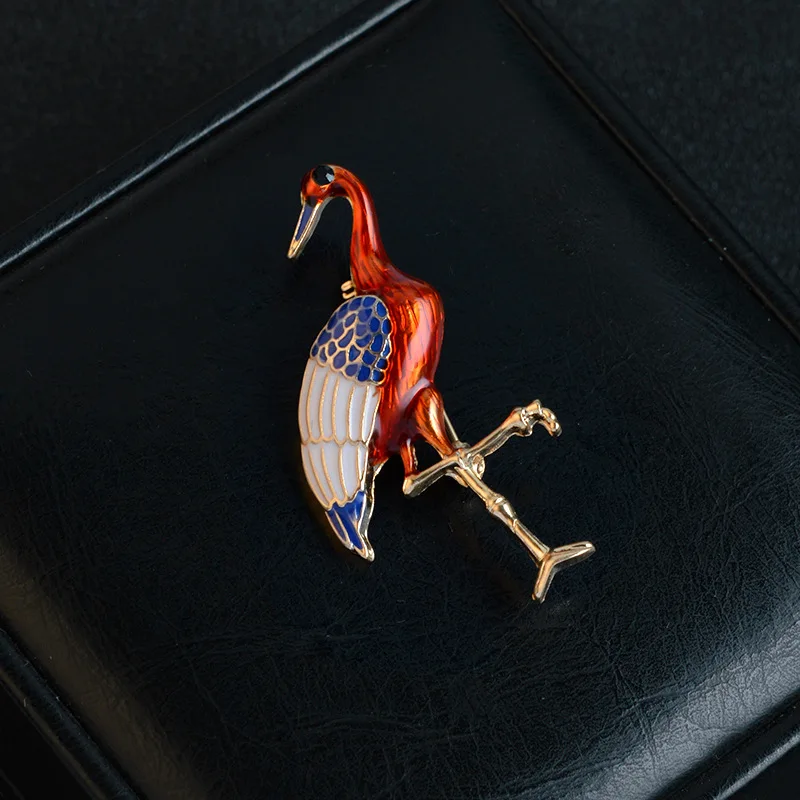 Мультфильм Единорог Фламинго булавки эмаль брошь иконы броши для женщин модные