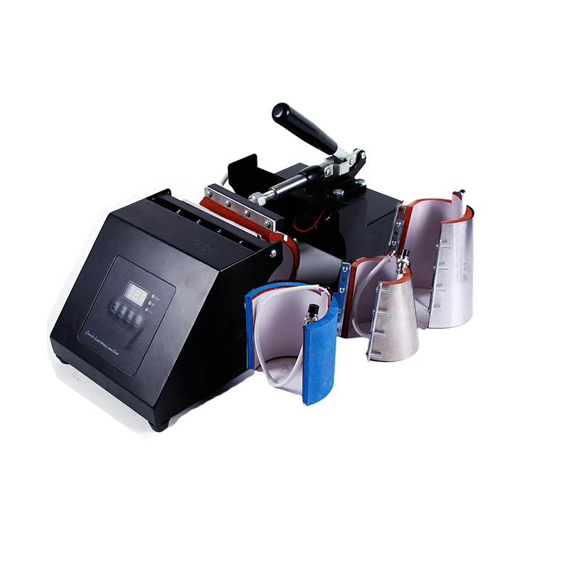 

4 in 1 Mug Press Machine Sublimation Printer Heat Press Machine Heat Transfer Mug Printing Machine for Mug Cup 6/11/12/17OZ