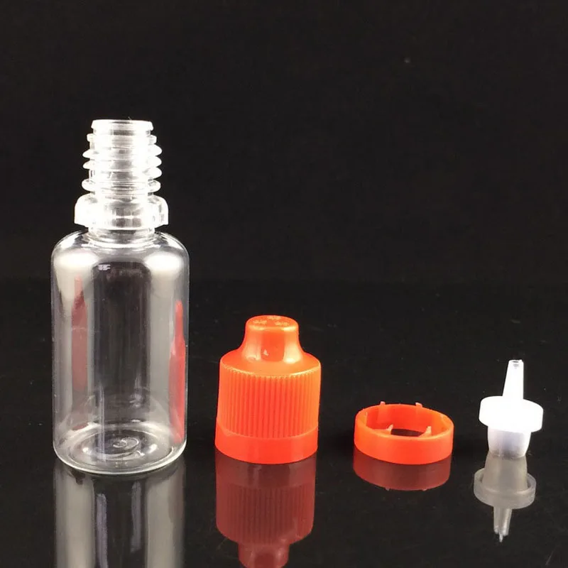 Прозрачная электронная лампа 15 мл с защитой от детей и крышкой