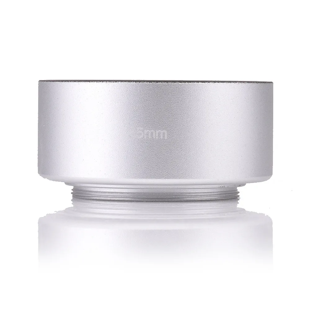 

Brand New silver metal 35mm Metal Lens Hood for 35mm f1.7 50mm f1.4 camera CCTV Lens