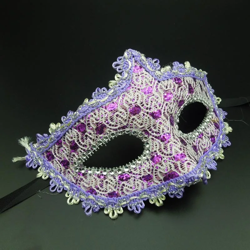 Оптовая продажа тонких тканей масок розовых макияжных вечеринок принцесс