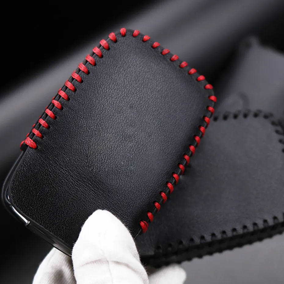 Кожаный чехол для автомобильного ключа Land Rover Range Sport Vogue Evoque Discovery 4 защитный