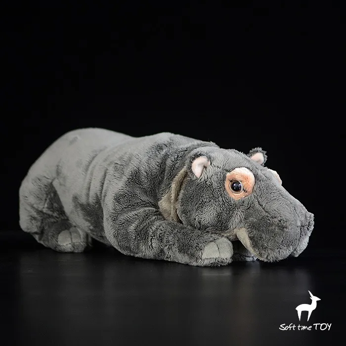 Африканская большая искусственная плюшевая игрушка Супермягкие хиппоты куклы