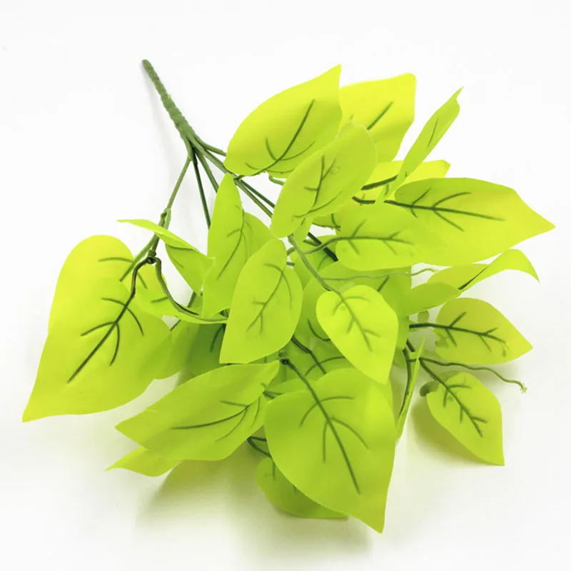 Искусственные растения зеленая имитация травы трава пластиковое растение для