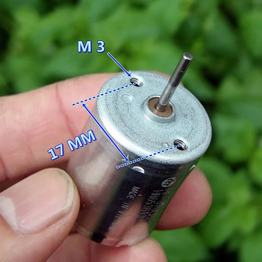 370 11670 мотор металлической щетки DC 12V 24V высокий крутящий момент Mute микро для