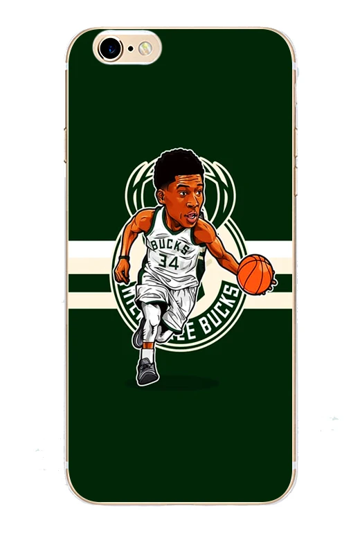 556 DK Giannis Antetokounmpo Алфавит чехол для телефона силиконовый черный Sotf TPU чехол для iphone 11Pro MAX 6 6s 7 8plus 5 X XS XR XSMax - Цвет: 556