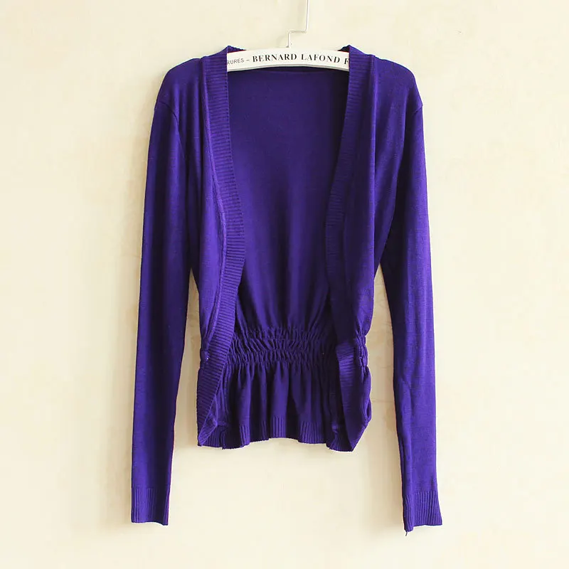 Кардиган Женский Вязаный Розовый Свитер На Осень 2017 Горячая Продажа Короткие