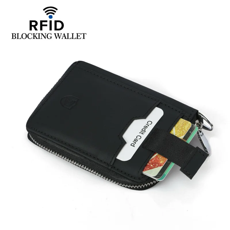 Новый 2019 кошелек из натуральной кожи мужской держатель для кредитных карт на