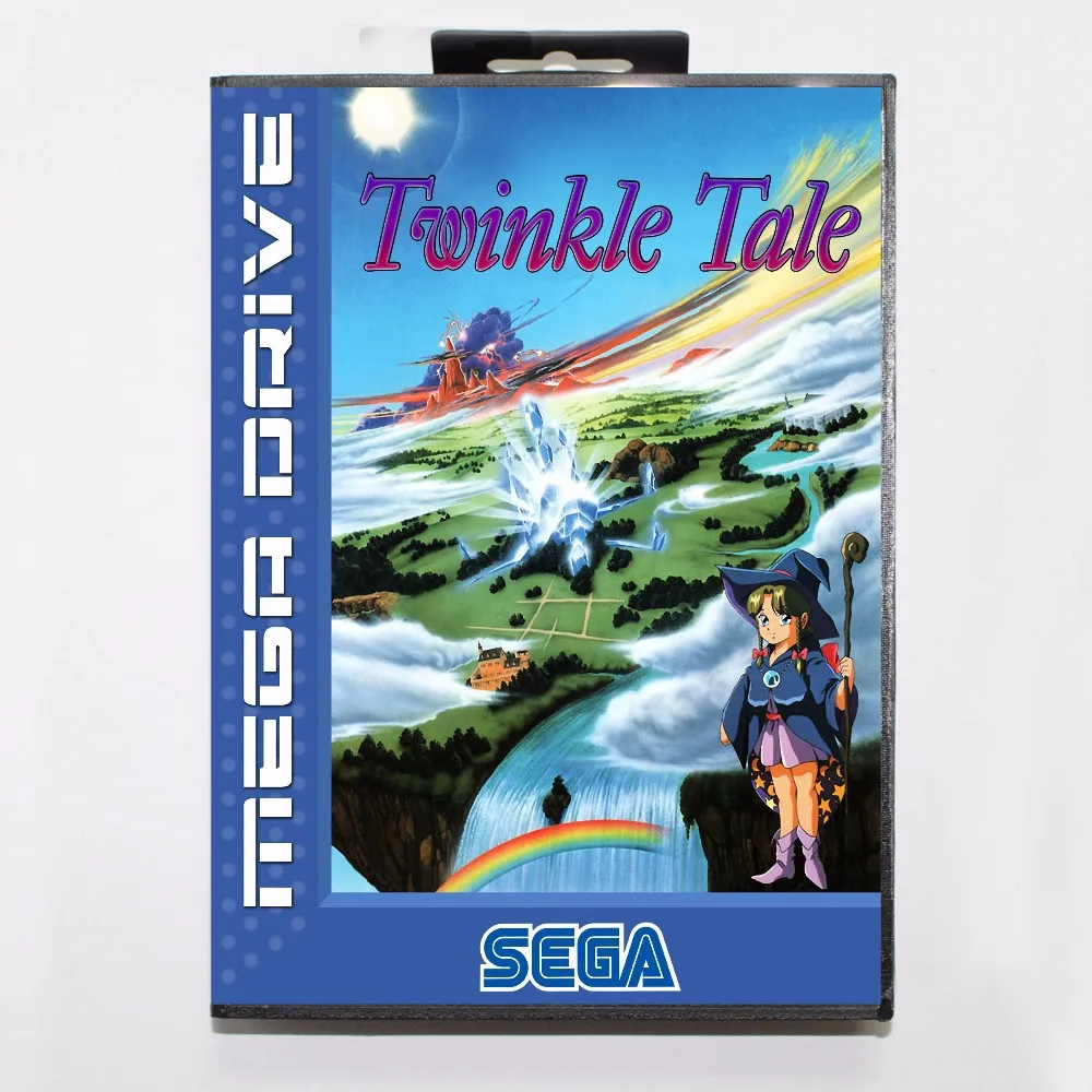 Батхед 16 бит MD карточная игра с коробку для Sega игры Mega Drive/ Genesis|twinkle tale|16 bitmd game |