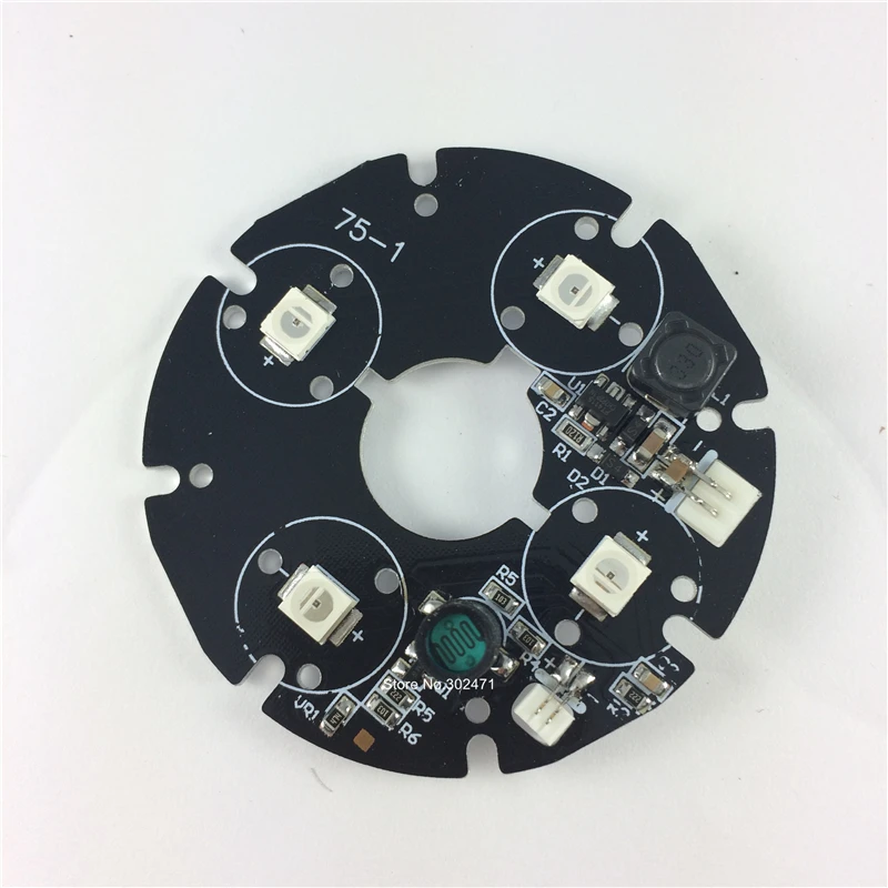 90D 4 светодиодный led board Spot светильник IR 4x LED для камер видеонаблюдения функция