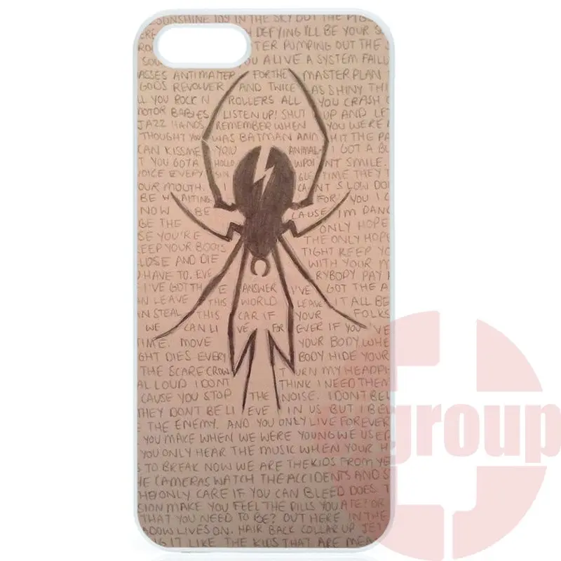 Крышка случая симпатичные my chemical romance паук Для Huawei P7 P8 P9 мини Honor 3C 4C 5C 6 Mate 7 8 9 Плюс