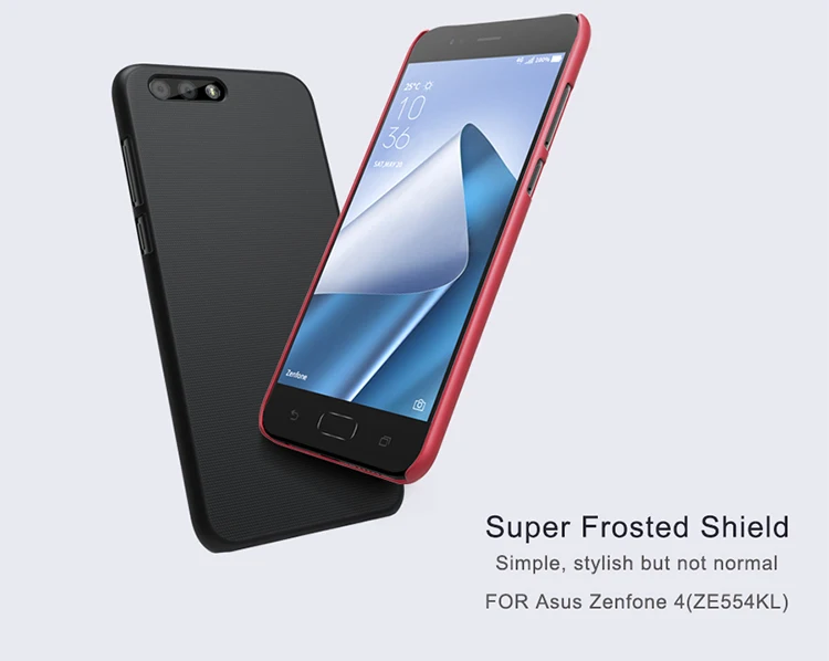 Чехол для Asus Zenfone 4 ZE554KL, чехол для Asus Zenfone 4 ZE554KL, чехол NILLKIN, суперматовый защитный чехол, Жесткий Чехол