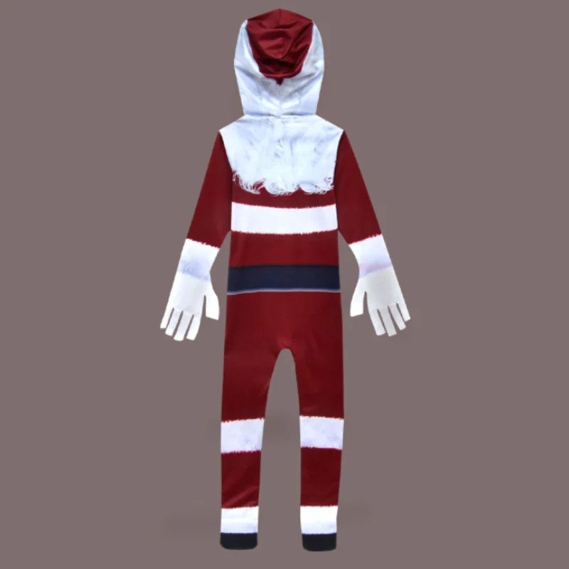 boys kids merry christmas gifts children Santa Claus cosplay clothing suit party dress coverall Onesies clothes 3-14Y |