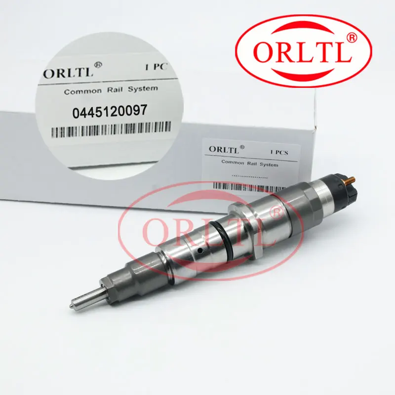 

ORLTL common rail spray gun nozzle 0445120097 diesel spare parts injector assy 0 445 120 097 fuel injection nozzle 0445 120 097