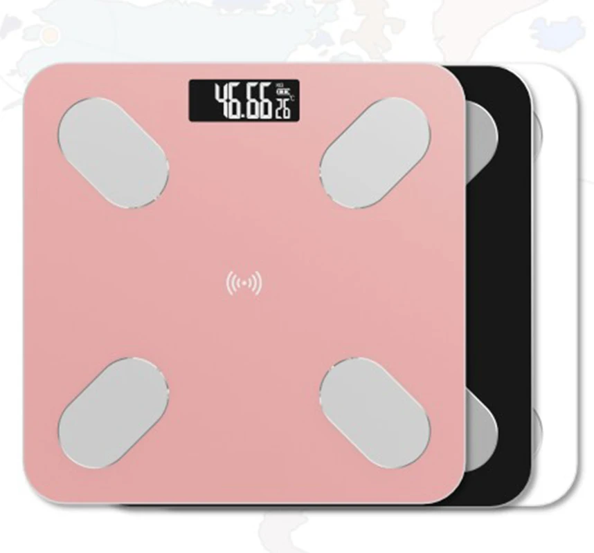 Bluetooth Fat Scale-Smart BMI Scale цифровые весы для ванной анализатор состава тела с