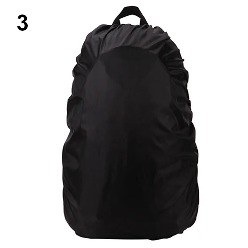 Black 35/45L Водонепроницаемый непромокаемый рюкзак дождевик рюкзак мешка для сбора пыли для кемпинга Пеший Туризм на открытом воздухе пакет Прямая - Цвет: Black