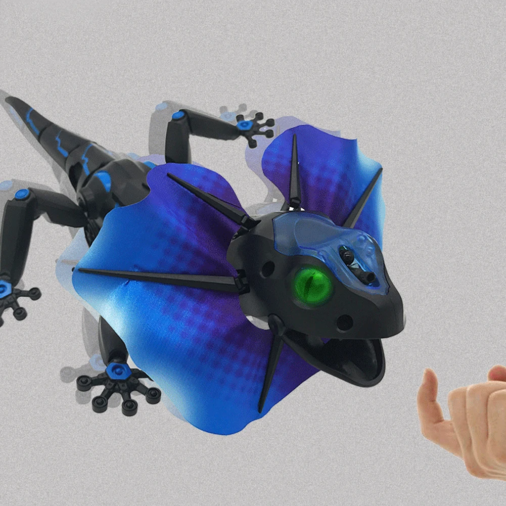 Детская игрушка электрический RC пульт дистанционного управления ящерица инновационный робот инфракрасная искусственная ящерица реалистичный ползать смешной ловкий Игрушки для мальчиков