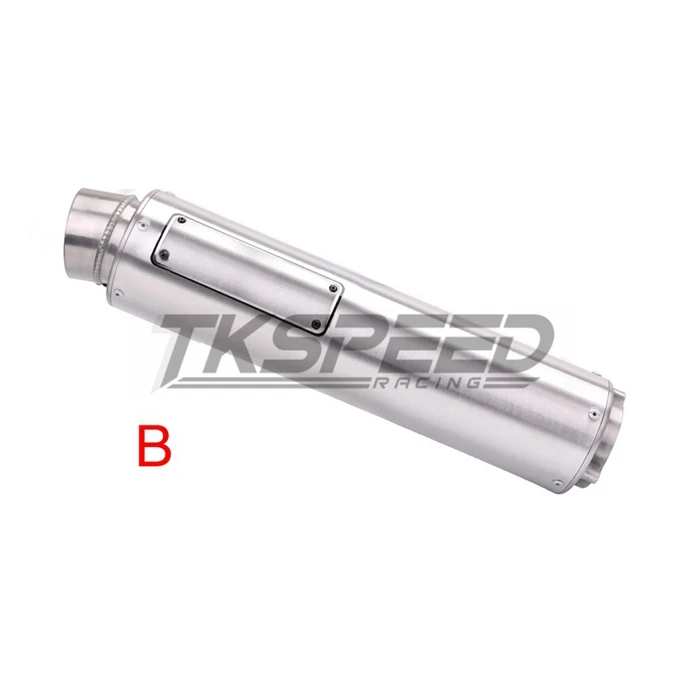 B Для CBR400 CB400 VTEC VFR400 escapamento de moto cbr400 r6 moto rcycle выхлопные 400cc аксессуары - Цвет: B