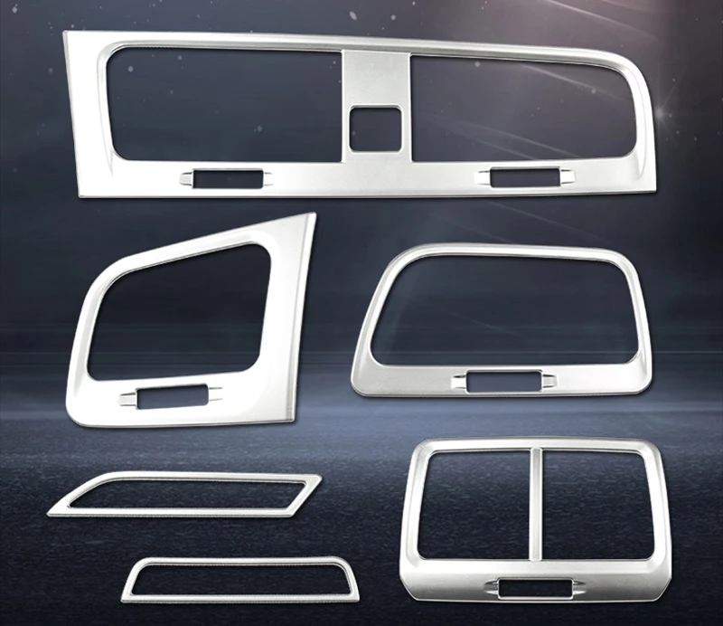 

Left Hand Drive! For VW Volkswagen Golf 7 MK7 2014-2018 ABS Matte Interior Air Vent Outlet Cover Trim 6pcs Car Styling