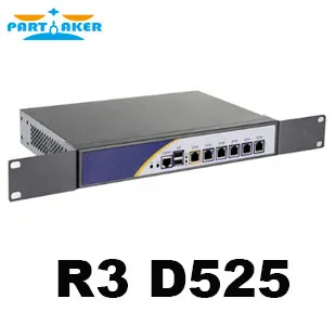 Partaker R6 2117U интернет маршрутизатор ROS 6 гигабитный маршрутизатор Mikrotik с монтажным 2G ram 8G SSD
