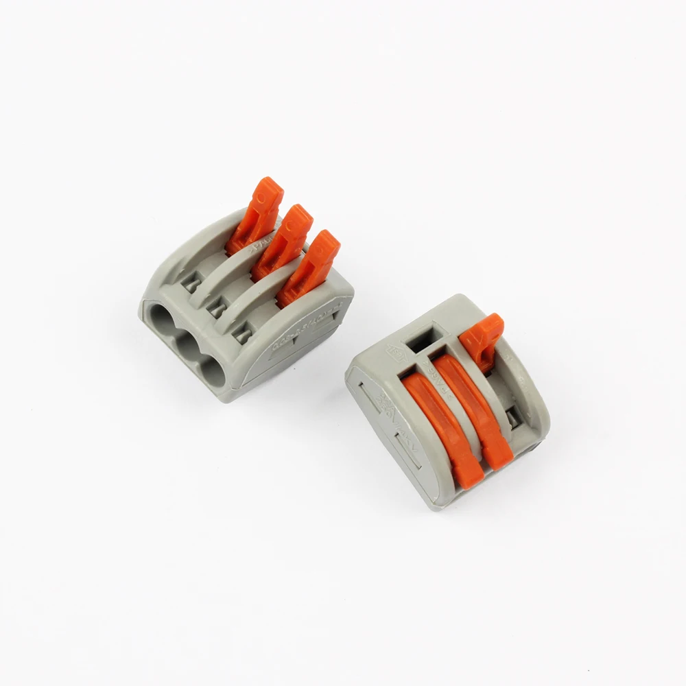 DIANQI 100 шт./лот PCT-213 222-413 3-контактный универсальный компактный проводной