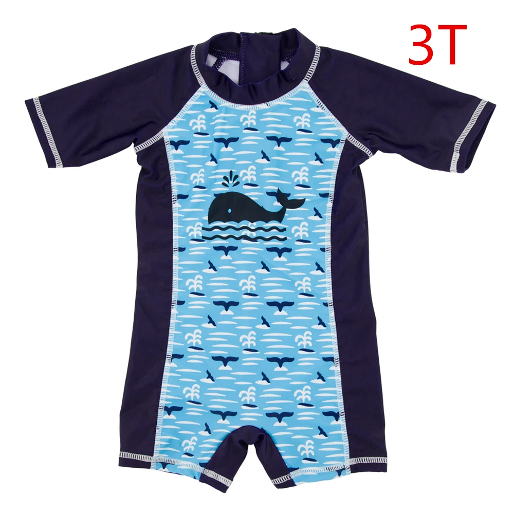 YY9022-3T KAVKAS КИТ Печать Детские купальники Menino Zwempak Infantile подгузники для плавания многоразовые серфинг новорожденный детский купальник - Цвет: YY9022-3T