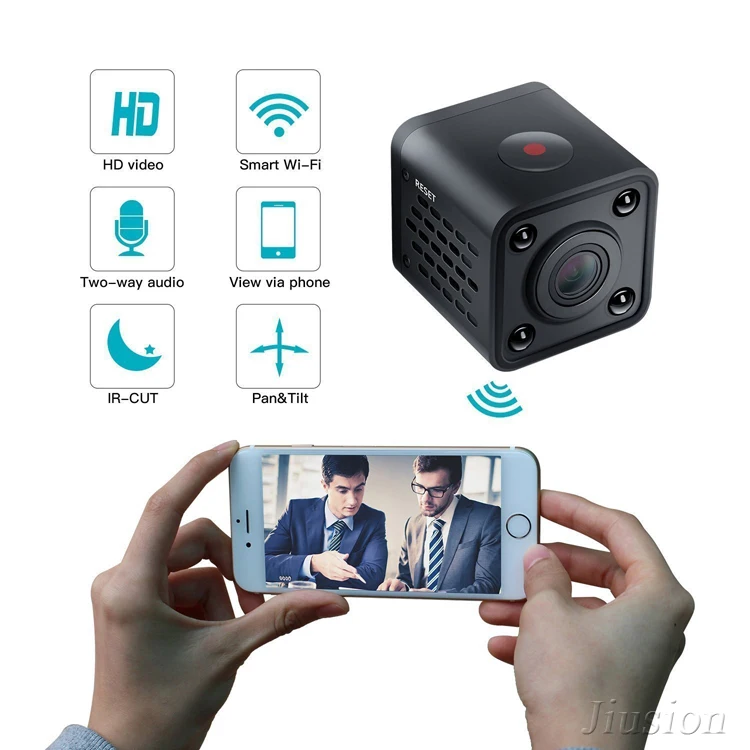 Full HD 1080P Wi Fi IP мини камера HDQ9 видеокамера ИК Ночное Видение детектор движения DVR