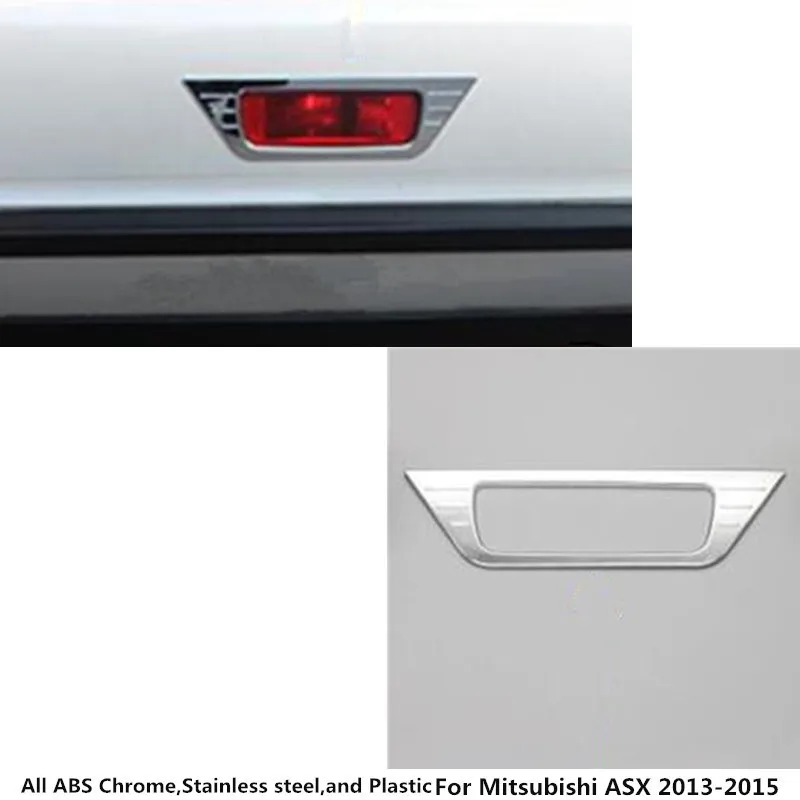 1 шт. хромированная рама для заднего стоп светильник Mitsubishi ASX 2013 2014 2015|trim cover|abs