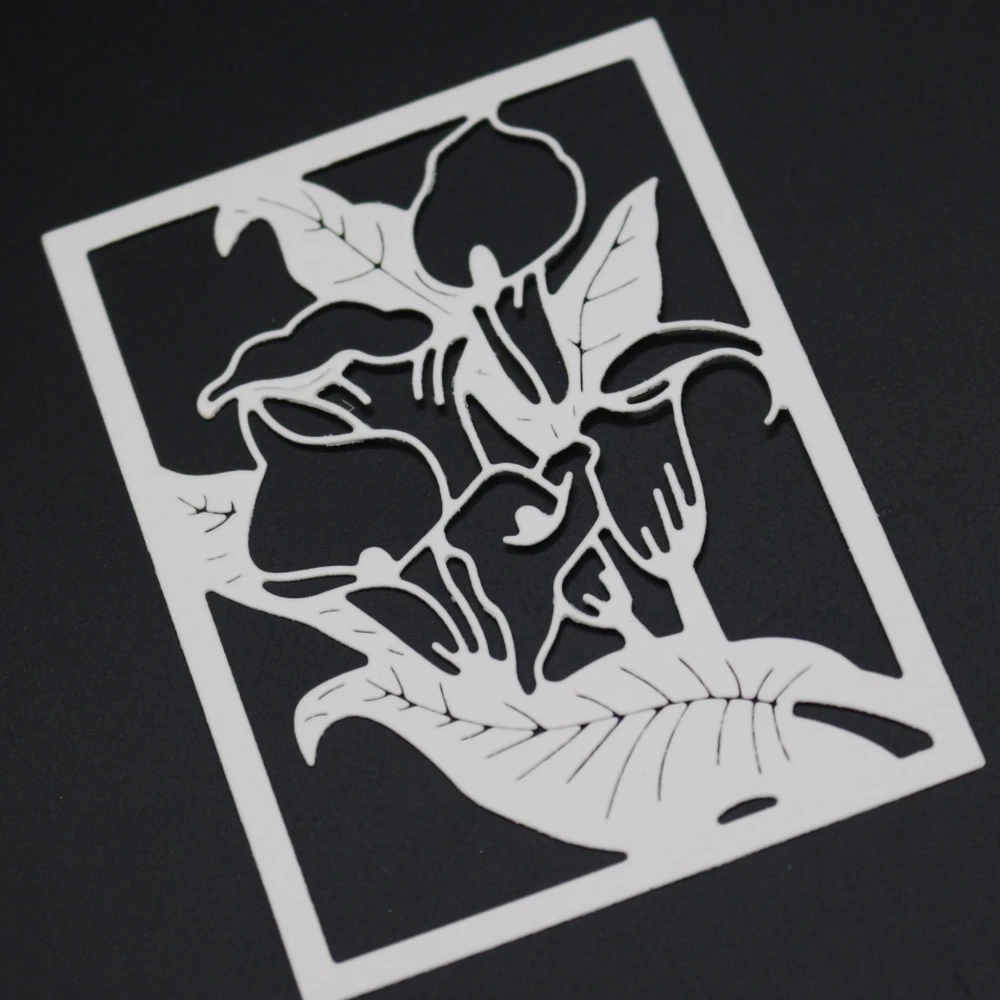 VCD63 Flowers CUT SCRAPBOOK Metal Cutting Dies For Scrapbooking Stencils DIY Album Cards Decoration Embossing Folder Die Cuts | Дом и сад