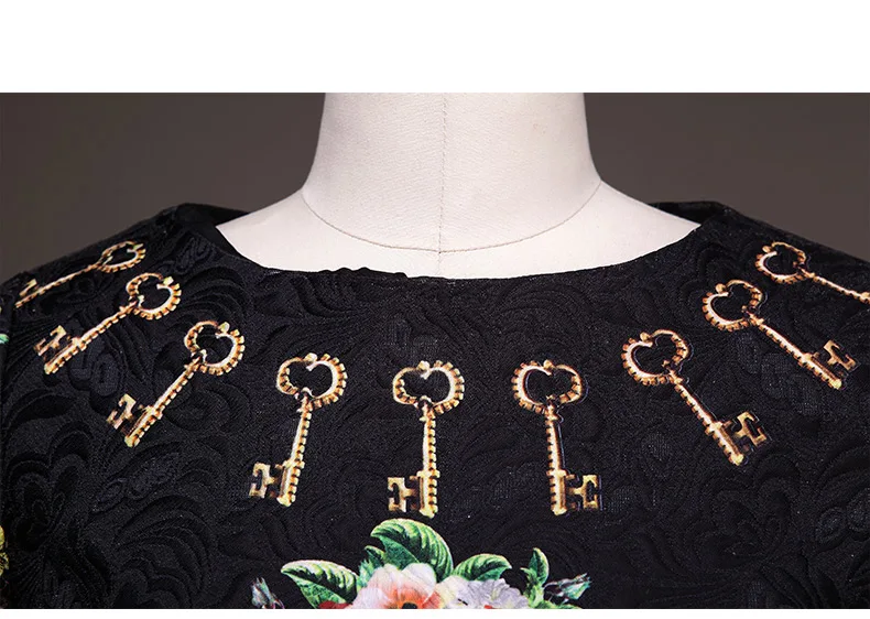 Vestidos повседневное женское платье модное черное с принтом элегантное весеннее летнее короткое цельное платье с коротким рукавом XXL