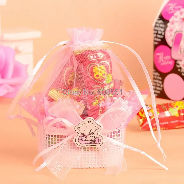 Корзина Форма Мультфильм Детские органзы свадьба пользу сумки вечерние