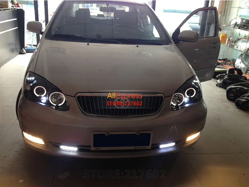 

SONAR Brand for Toyota Crown Car Headlight Assembly 2004-2009 Angel eye lights