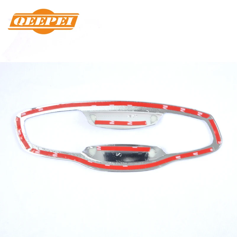 QEEPEI новый Chrome автомобиля боковой ручки двери Bowl Стикеры для Skoda Octavia A7 2014 2015