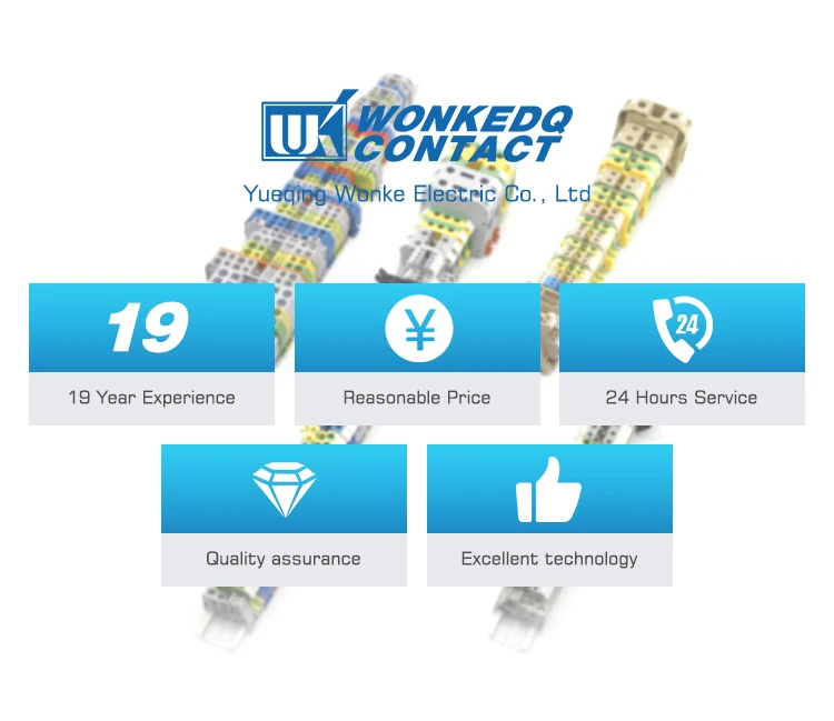 Din-рейка Клеммная колодка 10 шт. UK-1.5N Универсальный класс разъем провода соединительный блок вместо Феникса контакт