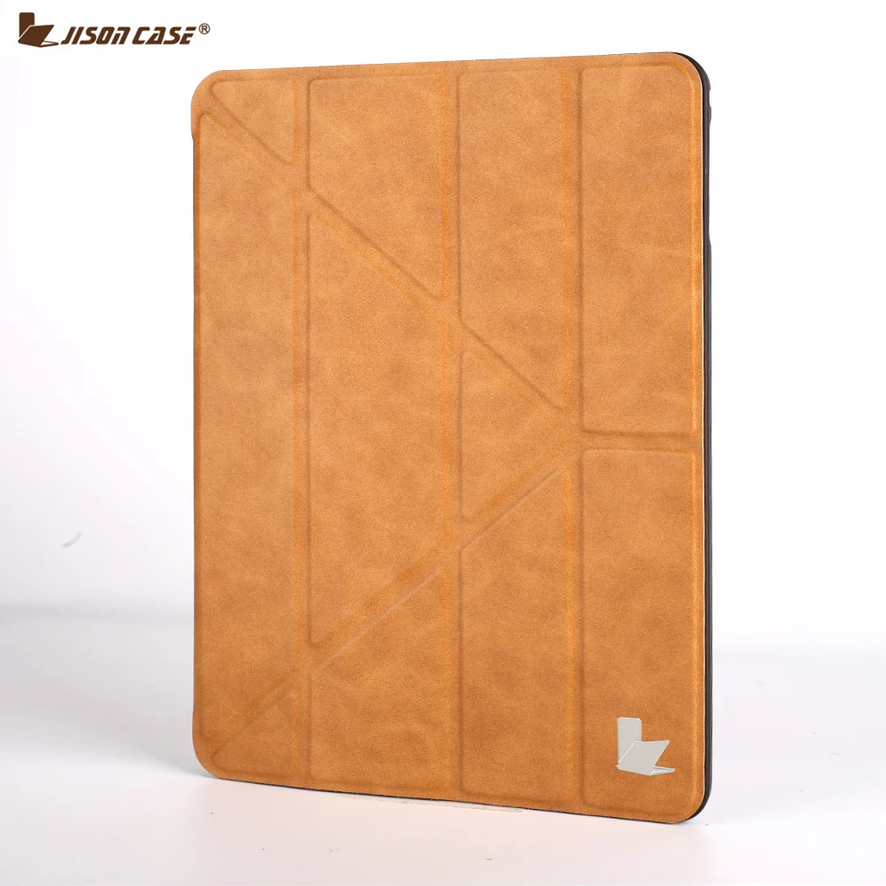 Jisoncase защитный чехол для Apple iPad 9,7 дюймов стильный ТПУ чехол для планшета со встроенным слотом для ручки для iPad 9,7 дюймов