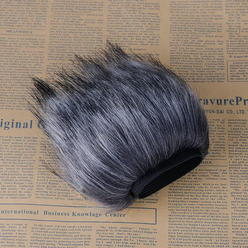 Outdoor Microphone Wind Cover Furry Windscreen Windshield Muff Microphones Up for ZOOM H2N Voice Recording Pen | Электроника