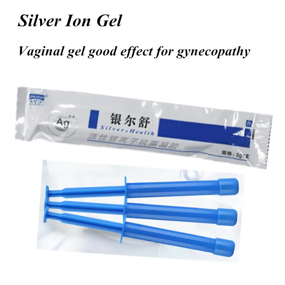 

12pcs Genital cleaning gel for women vaginal lubricating virginity tightening Silver Ion gel
