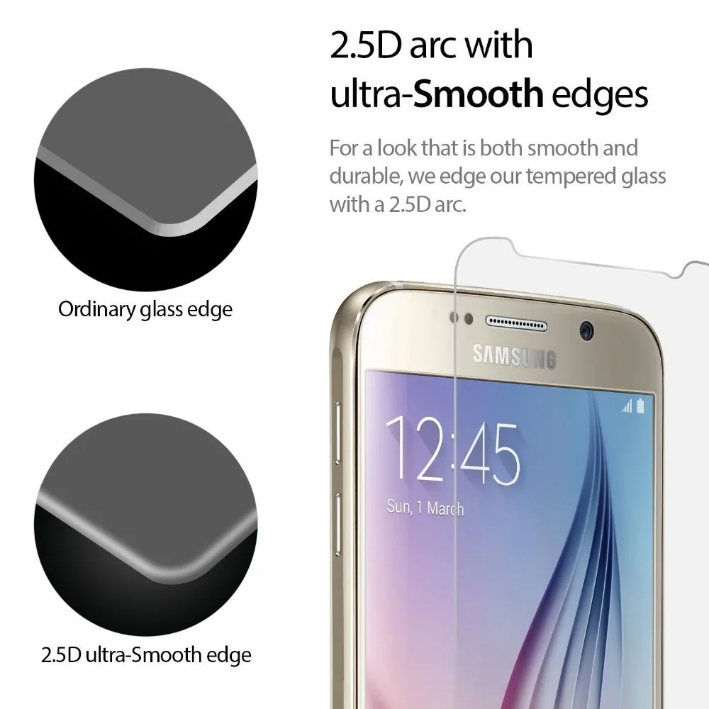 Для Samsung Galaxy A8 A9 S5 A3 A5 A7 J3 J5 2017 J7 J2 PRIME J1 2016 оптовая продажа 2.5D закаленное защитное