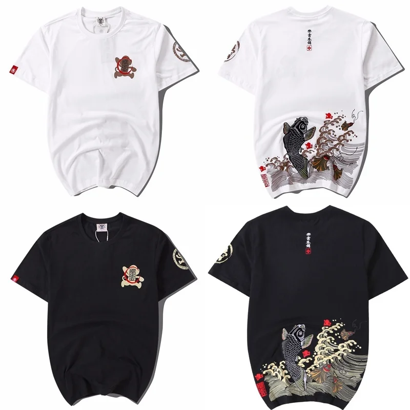 chinese kimono costume men summer style traditional shirt short sleeve clothing TA136 | Тематическая одежда и униформа
