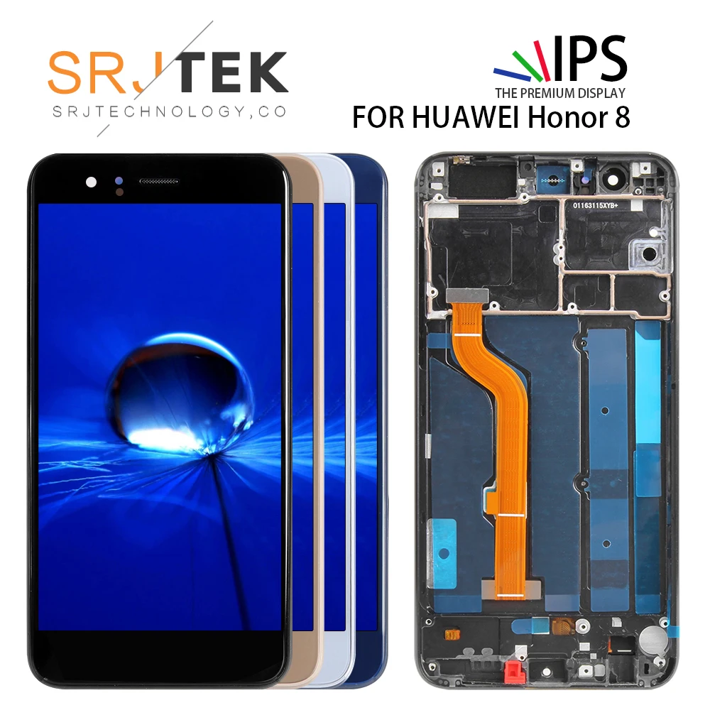 

5.2" LCD For Huawei Honor 8 Display Touch Screen Digitizer For Huawei Honor 8 LCD Screen Glass Sensor Assembly Replacement Part